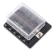thumbnail image 3 of Soporte de caja de fusibles LED Blade Hugo DC12V/24V 10 Way Soporte de fusibles de estándar de lámpara de advertencia para el auto barco marino, 3 of 7