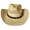 Beige 036, variant on LZLER Straw Cowboy Hat for Women Men Woven Western Cowgirl Hat Sunshade Beach Hat