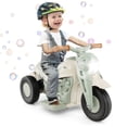 thumbnail image 2 of CIPACHO 6V Kids Electric Ride on Motorcycle with Bubble Maker and Music, Electric Motorcycle for Kids, Holiday Birthday Gift for Kids Ages 3-5, Beige, 2 of 10