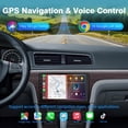thumbnail image 3 of Estéreo Automotriz Double Din Inalámbrico Haudio 10.1" con Bluetooth, CarPlay y Android Auto Inalámbricos, Cámara de Reversa, Navegación GPS, 3 of 7