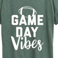 thumbnail image 3 of Instant Message - Game Day Vibes - Women's Short Sleeve Graphic T-Shirt, 3 of 6
