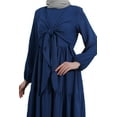 thumbnail image 4 of Crew neck - Unlined - Modest Dress - Benin, 4 of 5