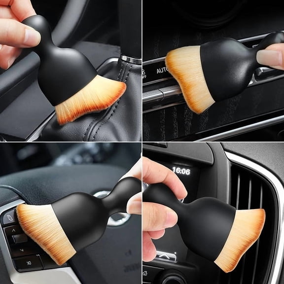Car Cleaning Kit Detailing Brush, Soft Auto Interior Cleaning Tool for Dashboard, Vents & Hard-to-Reach Areas