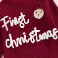 thumbnail image 4 of Enterizo para bebé Adobabirl Primer Navidad Reno Rojo 9-12 meses, 4 of 7