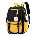 thumbnail image 1 of AIGIA School Bookbag with USB Charging Port Backpack Laptop Travel Shoulder School Book Bag Rucksack, 1 of 25