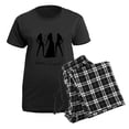 thumbnail image 5 of CafePress - Team Bride Women's Dark Pajamas - Women's Short Sleeve Print T-Shirt and Pants Dark Cotton Pajama Set, 5 of 7