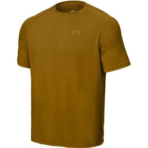 Posibilidades para jugar tomar Under Armour 1005684 Men's Brown Tactical Tech Short Sleeve Shirt -Size  3X-Large - Walmart.com