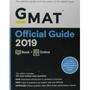 GMAT Official Guide 2019: Book + Online, Pre-Owned (Paperback)