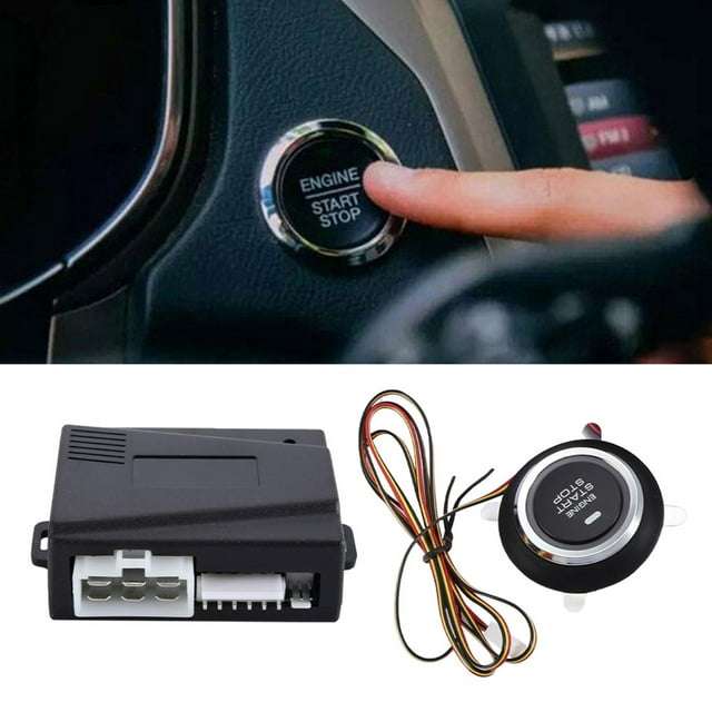 Sistema de Entrada Sin Llave ANGGREK Alarma de Coche 12V Unidireccional