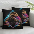 thumbnail image 3 of Nawypu Tyrannosaurus Rex Bedding Set 3D PrintedTyrannosaurus Rex Quilt Cover Comforter Covers Duvet Cover for Childrens And Adults with Pillowcases Microfiber with Zipper Closure Twin, 3 of 5