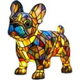 thumbnail image 4 of HHBEAUTY Dog Lamp, Dog Lamp Stained Glass, Retro Dog Stained Resin Tabletop Night Light, 3D Cute Pet Led Table Light Bedside Lamps with Warm Ambient Glow, Home Room Decor Gifts, 4 of 7