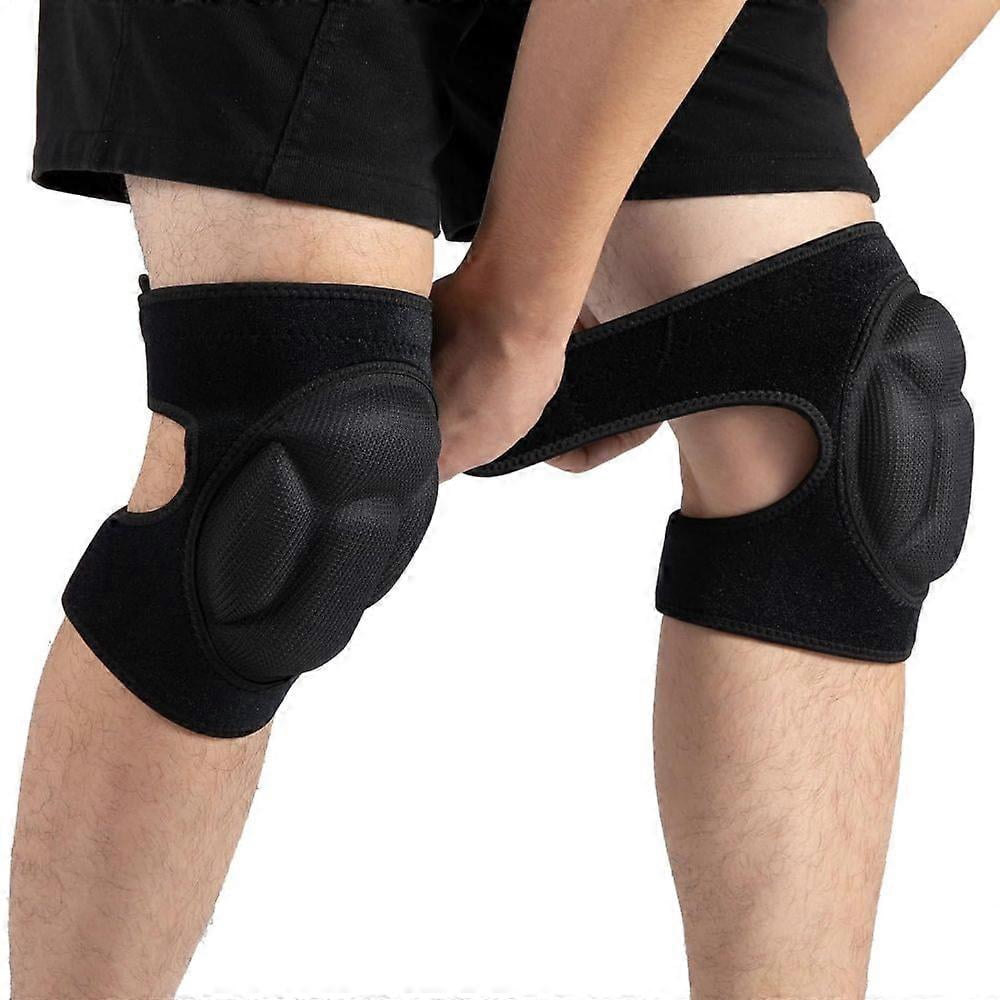 Adult Knee Pads for Gardening,Anti-Slip Collision Avoidance with Thick EVA Foam M