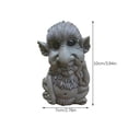 thumbnail image 4 of Escultura De Personaje Tribal, Estatua Salvaje De Jardín A Prueba De Herrumbre, Exquisita Estatua De Jardín De Resina, Escultura Familiar Salvaje Impermeable Para Exteriores sonducket HA027898-03, 4 of 7