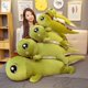 thumbnail image 2 of Juguete de peluche de dinosaurio gigante de ojos grandes, Animal de dibujos animados de peluche suave, muñeco de dinosaurio, almohada para dormir para novia, regalo de cumpleaños para bebés y niños, 2 of 5