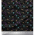 thumbnail image 1 of Soimoi Rayon Fabric Bird Artistic Print Fabric by The Yard 56 Inch Wide, 1 of 3
