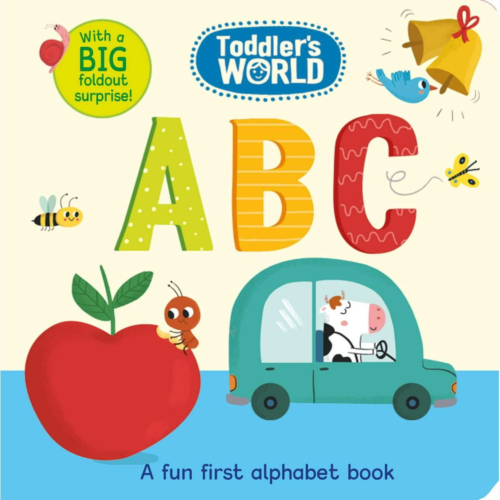 Toddler's World: Toddler's World: ABC (Board book) - Walmart.com ...