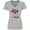 AC-Heather Grey, variant on Inktastic Nurse Appreciation Cute Women's V-Neck T-Shirt