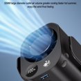 thumbnail image 2 of Waist Clip Fan Flashlight Cooling artifact ForOutdoor Work Hiking Camping Travel, 2 of 10