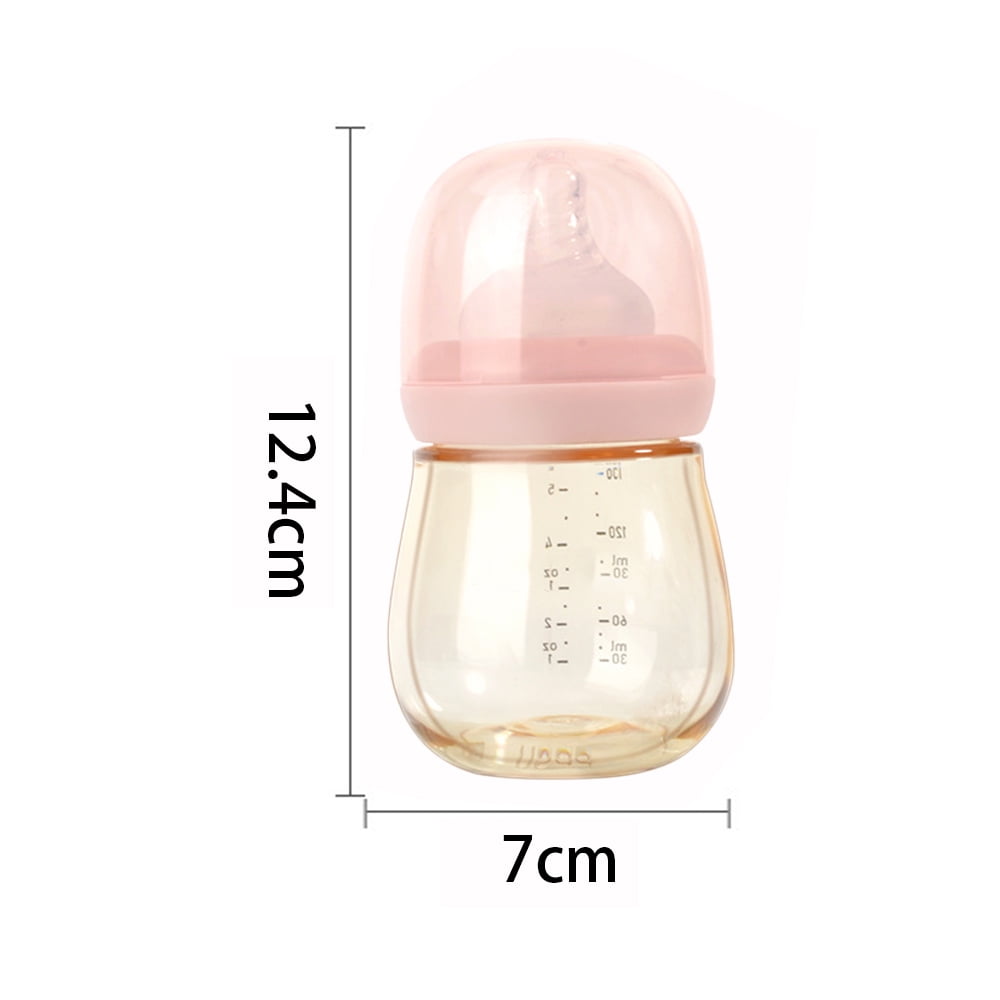 Medience UPIS Silicone PPSU Baby Sippy Cup with Straw, 8.8 oz./ 260ml  (Pink) - Spill-Proof BPA-Free Drinking Bottle with Anti-Colic Air Vent and