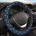 thumbnail image 5 of Susaid Space Dinosaur Print Elastic Car Steering Wheel Cover, 15 Inches Breathable Vehicle Steer Wheel Protector, Universal for SUV, Truck, 5 of 6