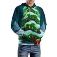 thumbnail image 5 of Snowy Christmas Tree with Gifts 3d Sweatshirts Hoodie Fashion Casual Personality Men's Women Street Hoodie Pullovers Long Sleeve Comfortable Top, 5 of 6
