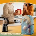 thumbnail image 7 of FOR U DESIGNS Beach Starfish Shell Print Mixer Dust Cover Quilted, Washable, Stain Resistant, with 2 Pockets, Fits Most Stand Mixers & Blender, Kitchen Counter, 7 of 7
