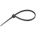 thumbnail image 3 of Uxcell 4.72 x 0.13" Black Cable Zip Ties Self-Locking Nylon Tie Wraps 150 Pack, 3 of 5