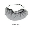 thumbnail image 3 of 100 Piece Disposable Honeycomb Mesh Beard Net Cover, Breathable Lightweight Dust-Proof Beard Protective Cap, Elastic Band For Secure Comfortable Fit, Beard Guard For Kitchen Work, 3 of 5