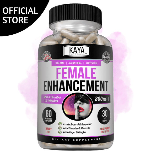 Kaya Naturals Women's Arousal Female Enhancement, Boost Libido, Improve Intimacy
