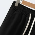 thumbnail image 4 of Sakmal Fleece Pajama Pants for Women Wide Leg Loungewear Black Cute Ladies Pajama Pants L, 4 of 7