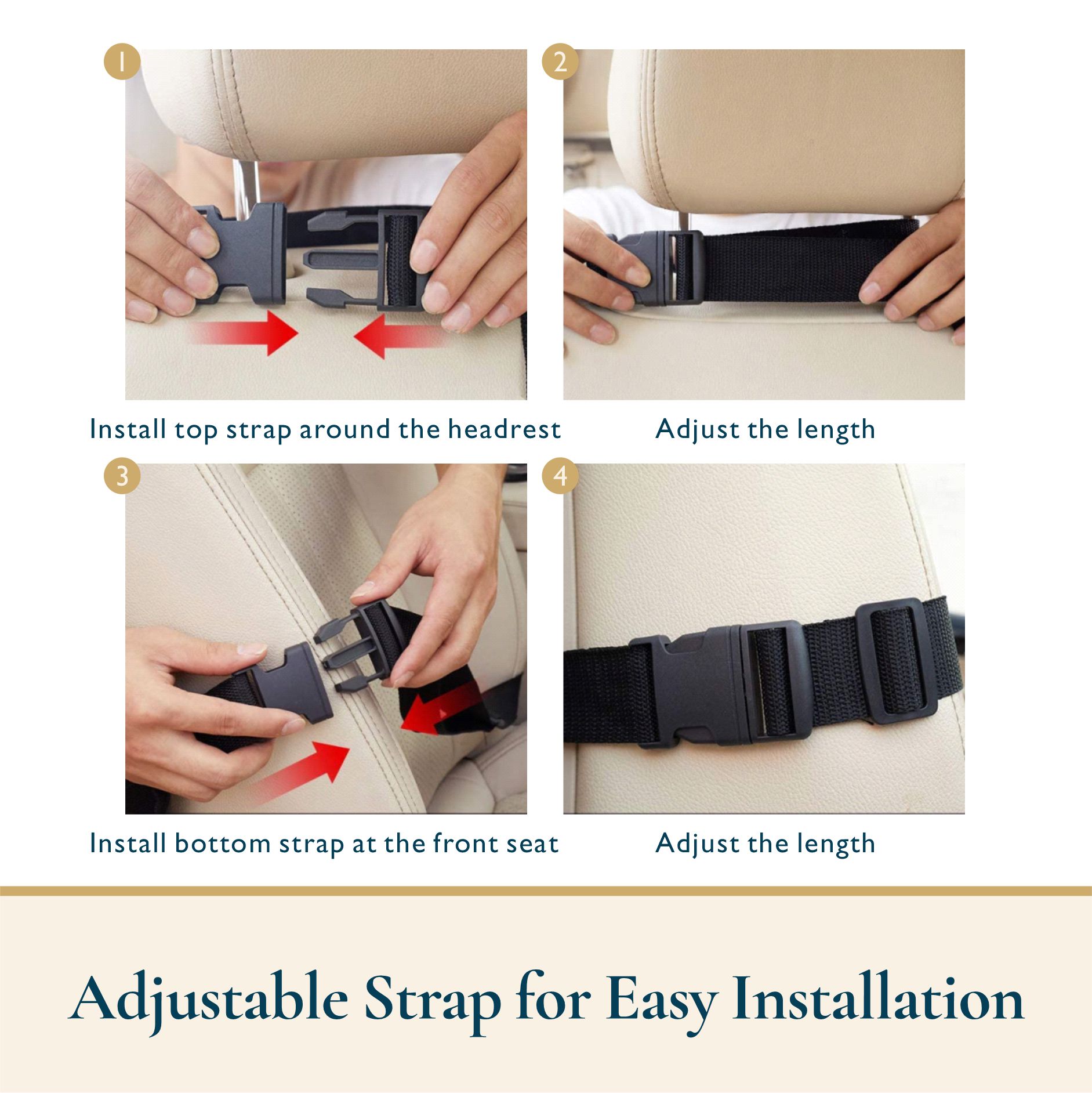 ComfiTime Car Seat Organizer with 10" Tablet Holder photo 6