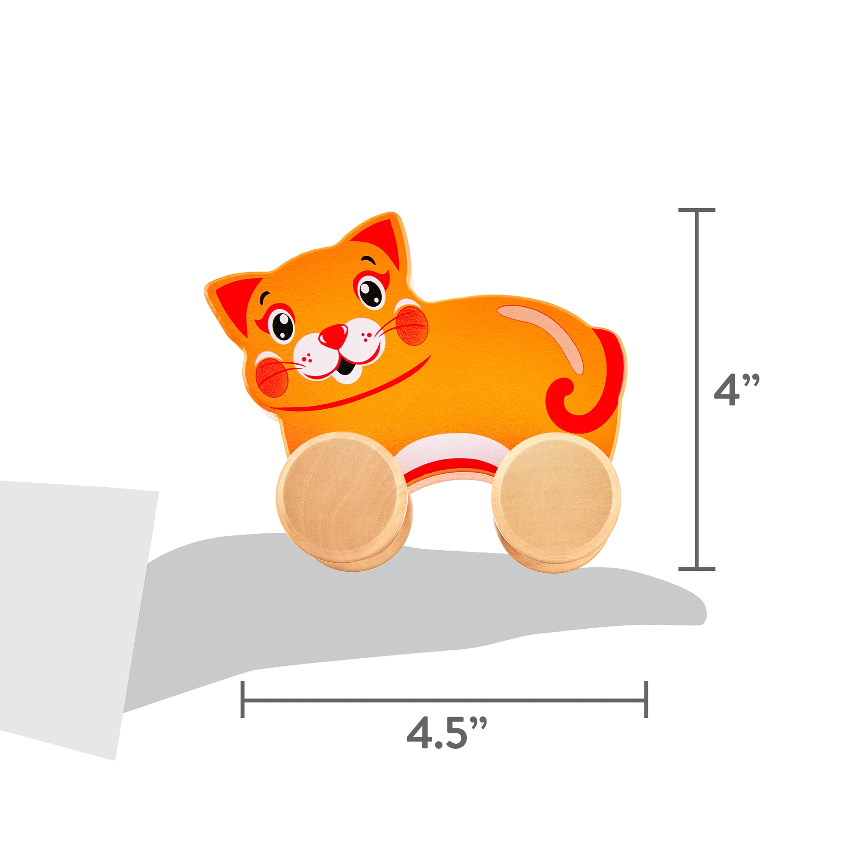 (2 pack) Spark Create Imagine Wooden Cat Car