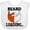 AA-White, variant on Inktastic Red Beard is Loading Boys Baby Bib