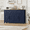 Blue, variant on Frmobepts Farmhouse Kitchen Buffet Storage Cabinet, 4-Doors 2 Large Drawer Wood Sideboard Credenza with Adjustable Shelves, Brown