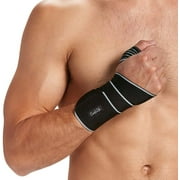 ComfiLife Wrist Brace - Adjustable Compression Wrist Support Wrap - Carpal Tunnel Wrist Brace - Wrist Wraps for Minor Sprains, Workout, Weightlifting, Tendonitis, Arthritis - Fits Both Hands