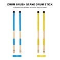 thumbnail image 3 of AURARMLET 4pcs Drum Brushes Kit Synthetic Material Assorted Color for Drum Performance and Musicians, 3 of 8