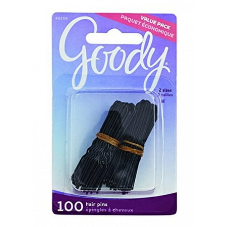 Goody Styling Essentials Styling Black Hair Pins 100 Count