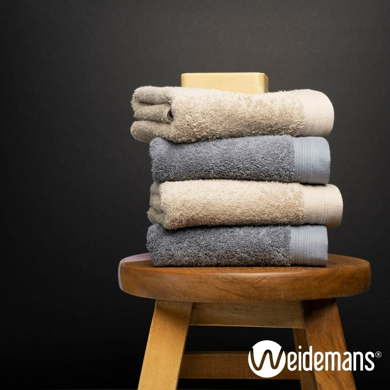 Premium Towel Set of 8 Hand Towels 18 x 30 Color: Sand, Pure Cotton, Machine Washable High Absorbency