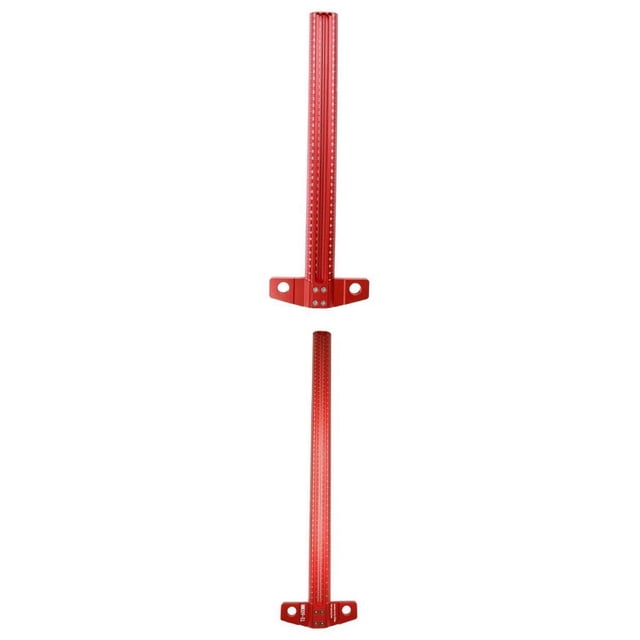 400 + 600 Mm Reg de Medida de Madera Reg Cuadrada Herramienta de de ángulo Rojo Sunnimix regla de escritura
