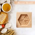 thumbnail image 2 of Molde Para Galletas Gadget de panadería de madera Herramienta para hornear 13 estilos Moldes para hornear 3D para suministros de cocina, 2 of 4