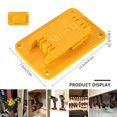 thumbnail image 2 of EASTIN 5 Packs Tool Mount Hanger for  14.4/18/20V Battery Tool Milwaukee M18 18V Tool, 2 of 7