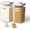 4.2Qt*2, variant on Food Storage Containers with Lids,2.9Qt 2Pcs Airtight Pop Food Storage Containers, BPA-Free Stackable Kitchen Pantry Organizers and Storage, One Button Opening Flour and Sugar Container Sets