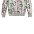 thumbnail image 4 of Mickey and Minnie Mouse Ice Skating Junior's Graphic Print Sweathirt Size Large, 4 of 4