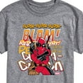 thumbnail image 3 of Marvel Deadpool - Blam - Men's Short Sleeve Graphic T-Shirt, 3 of 5