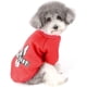 thumbnail image 2 of Abrigo de invierno para perros pequeños, suéter de algodón, sudadera acolchada, abrigo para cachorros, abrigo para perros/gatos, Yorkshire/Chihuahua, rojo, talla S, 2 of 5