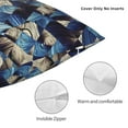 thumbnail image 3 of Honeii Abstract Blue Squares Print Throw Pillow, Square Decorative Pillow Forms Soft Fluffy Plump Pillow Decorative Pillow Inserts,Couch Pillows-22"x22", 3 of 7