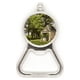 thumbnail image 1 of Green House ciencias forestales paisajes naturaleza Acero inoxidable Metal cerveza tapa sacacorchos, 1 of 3