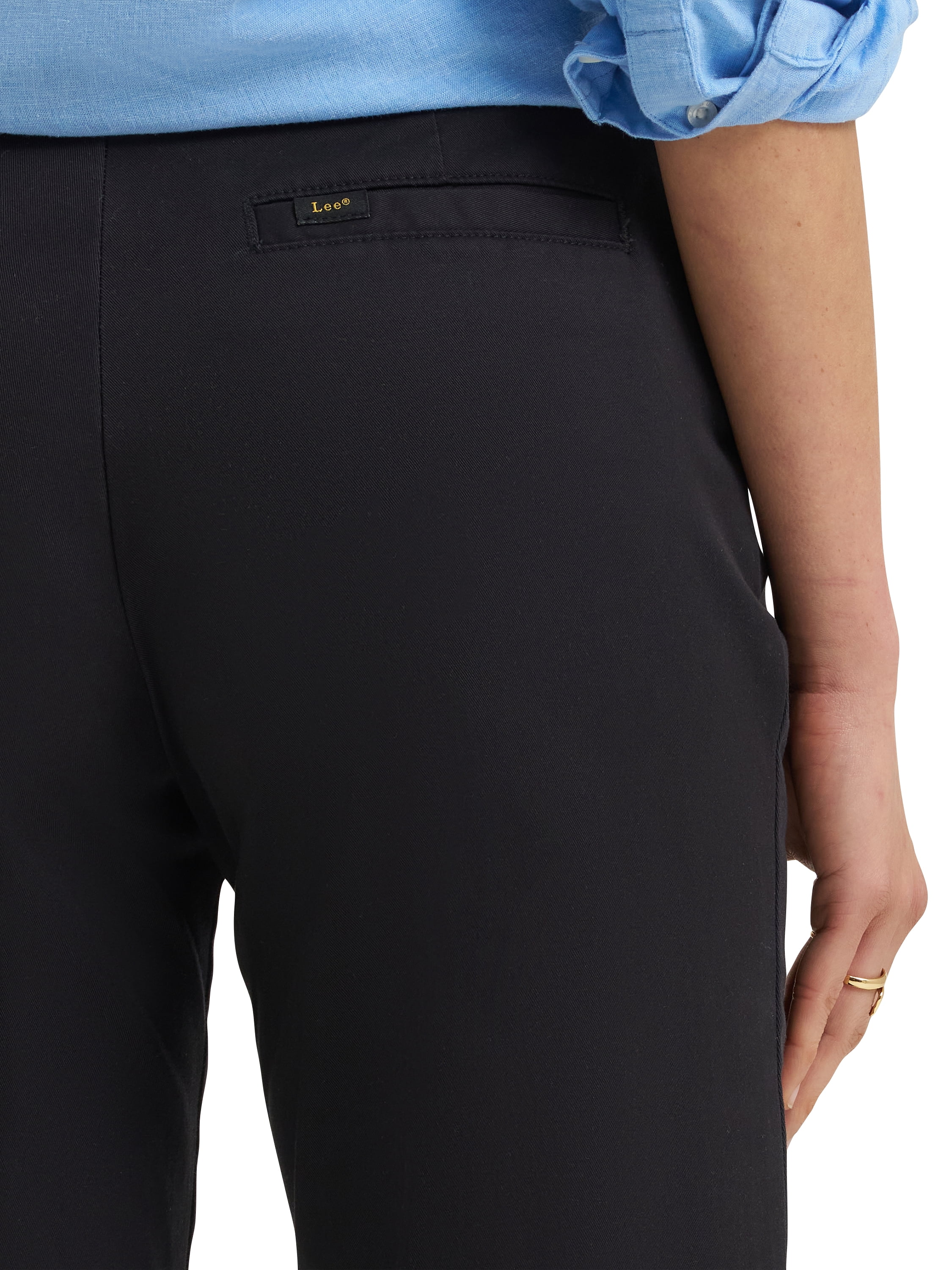 Lee® Women's Comfort Waist Woven Straight Leg Pants
