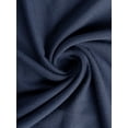 thumbnail image 5 of DARING DIVA Women's Lace Trim Pajama Dress V-Neck Long Sleeve Nightgowns S Navy, 5 of 6