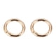 thumbnail image 1 of 2 anillos de gatillo circulares de metal de 2 cm, accesorios de bricolaje, aleación para bolsa (dorado), 1 of 2